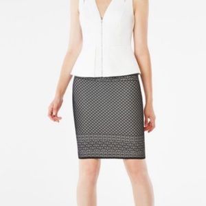 BCBGMAXAZRIA Knit Stretch Skirt